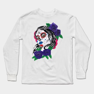 Day of the dead girl Long Sleeve T-Shirt